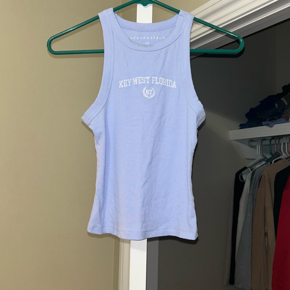 lilac purple Aeropostale long tank top